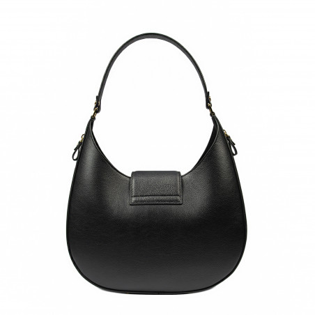 Schwarze Damen-Umhängetasche 036g