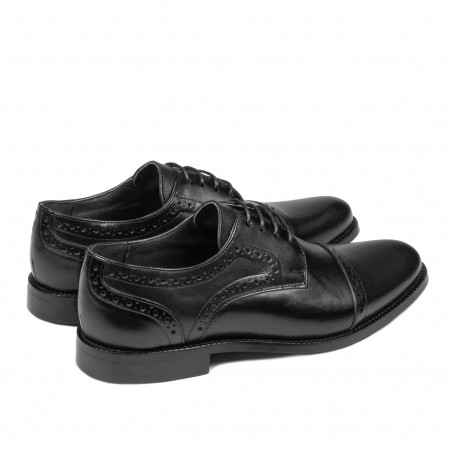 Elegante Herrenschuhe 880 schwarz