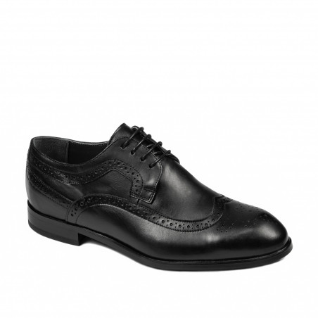 Elegante Herrenschuhe 892 schwarz