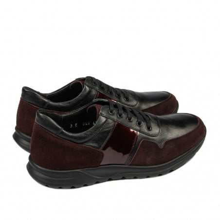 Herren-Sportschuhe 846 Bordeaux kombiniert