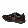 Herren-Sportschuhe 846 Bordeaux kombiniert