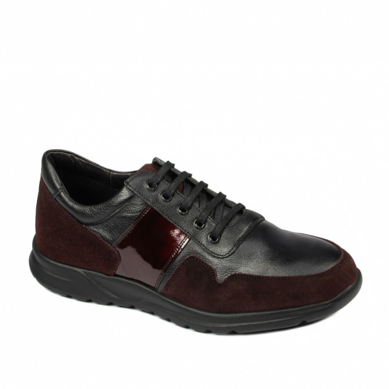 Herren-Sportschuhe 846 Bordeaux kombiniert Herren-Sportschuhe 846 Bordeaux kombiniert