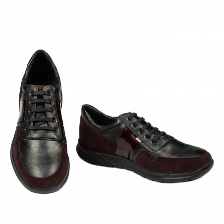 Herren-Sportschuhe 846 Bordeaux kombiniert