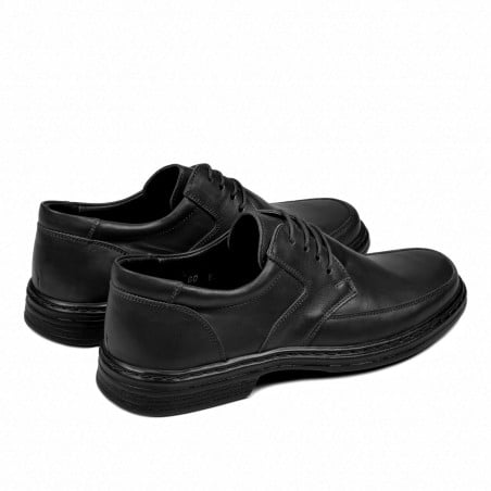 Elegante Herrenschuhe 843 schwarz