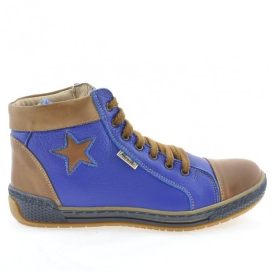 Damenstiefel 3274 indigo+braun Damenstiefel 3274 indigo+braun