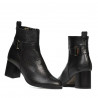 Damenstiefel 1175 schwarz elit