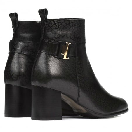 Damenstiefel 1175 schwarz elit