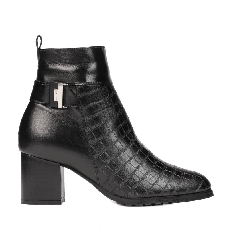 Damenstiefeletten 1169 schwarz
