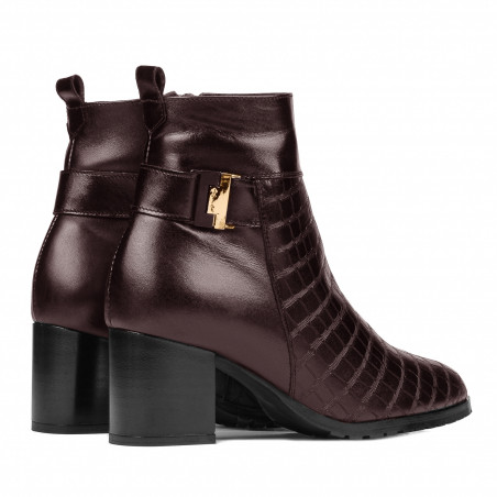 Damenstiefeletten 1169 Bordeaux