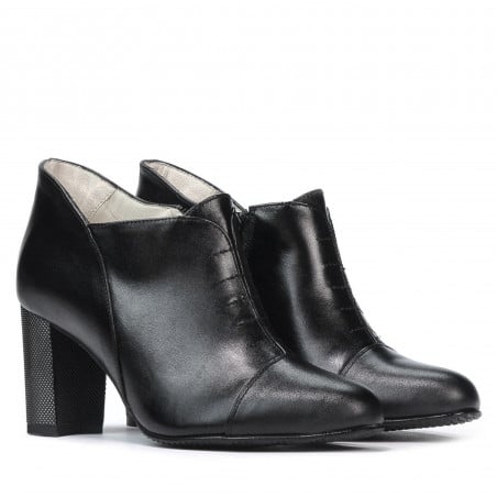 Damenstiefel 1171s schwarz (schmal)