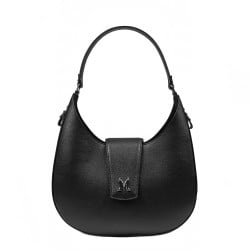 Damentasche Schultertasche 036g 01 Schwarz