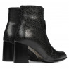 Damenstiefeletten 1178 schwarz elit