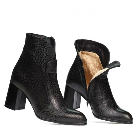 Damenstiefeletten 1178 schwarz elit
