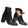 Damenstiefeletten 1178 schwarz elit