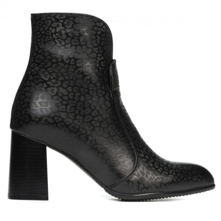 Damenstiefeletten 1178 schwarz elit
