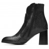 Damenstiefeletten 1178 schwarz elit