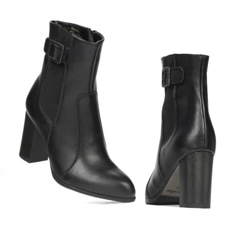 Damenstiefeletten 1177 schwarz