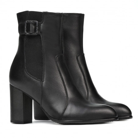 Damenstiefeletten 1177 schwarz