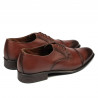 Elegante Herrenschuhe 838 in Cognac