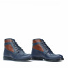 Herrenstiefel 4114 indigo kombiniert
