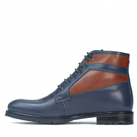 Herrenstiefel 4114 indigo kombiniert