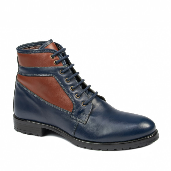 Herrenstiefel 4114 indigo kombiniert Herrenstiefel 4114 indigo kombiniert