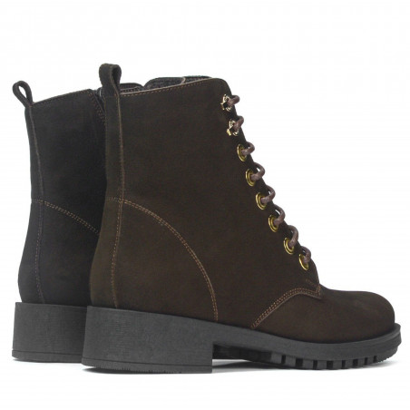 Damenstiefeletten 3336 Bufo Kaffee