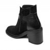 Damenstiefeletten 3400 schwarz kombiniert
