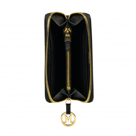 Damenportemonnaie 204g schwarz Kaviar