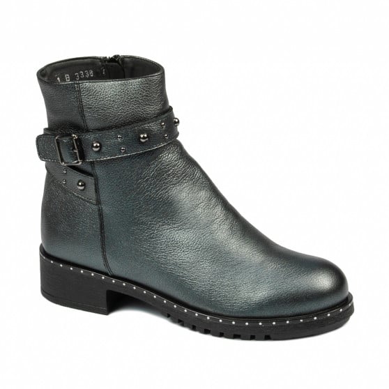 Damenstiefeletten 3338 grau perlmutt Damenstiefeletten 3338 grau perlmutt