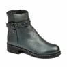 Damenstiefeletten 3338 grau perlmutt