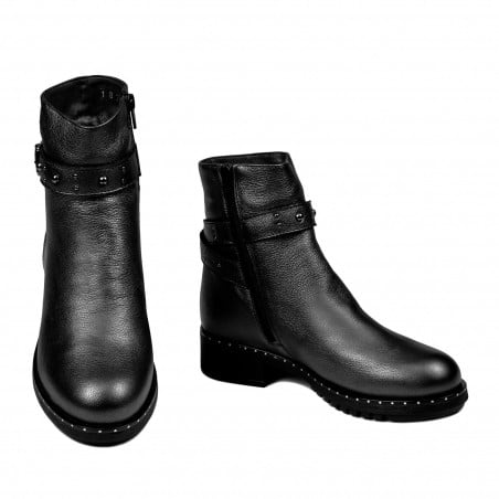 Damenstiefel 3338 schwarz