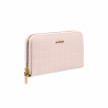 Damenportemonnaie 201g Croco Rosé