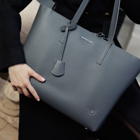 Damentasche Schultertasche 034g 01 grau lifestyle