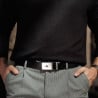 Herren Gürtel 76b schwarz lifestyle