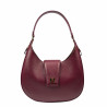 Damentasche Schultertasche 036g Burgundy
