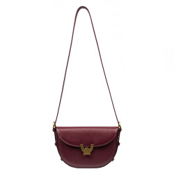 Damen-Umhängetasche 035g burgundy