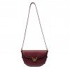 Damen-Umhängetasche 035g burgundy