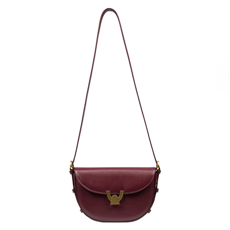 Damen-Umhängetasche 035g burgundy