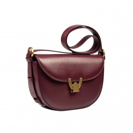 Damen-Umhängetasche 035g burgundy