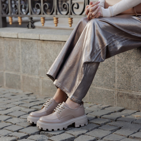 Damen Freizeitschuhe 6076 Sandfarbe lifestyle