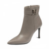 Stiefeletten mit Absatz Damen 1400 Cappuccino