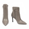 Stiefeletten mit Absatz Damen 1400 Cappuccino