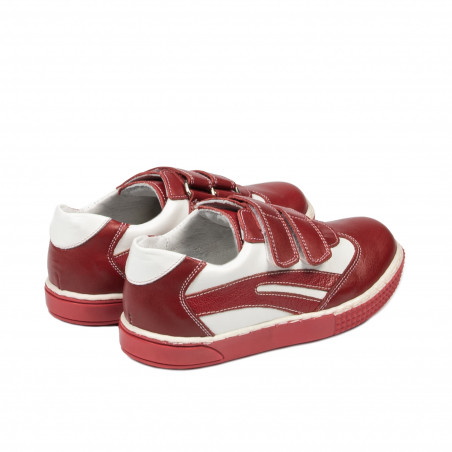 Kleinkinderschuhe 16-1c rot+weiß