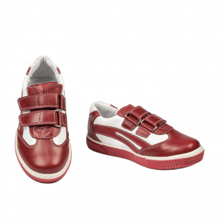 Kleinkinderschuhe 16-1c rot+weiß