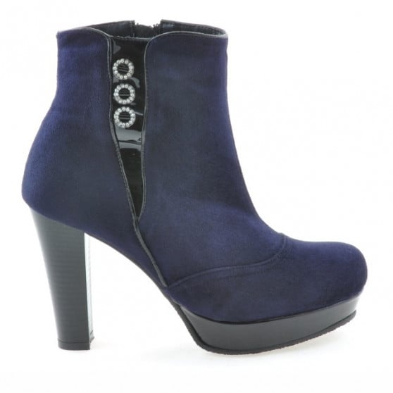 Damen Stiefeletten 1138 Indigo Antilope kombiniert Damen Stiefeletten 1138 Indigo Antilope kombiniert