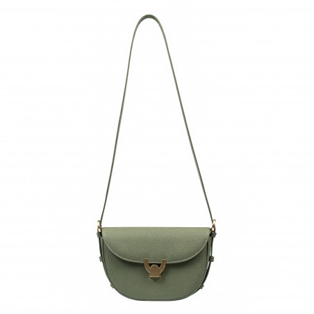Damentasche Schultertasche 035g Olivgrün