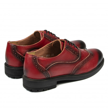 Damen Freizeitschuhe 683 a rot