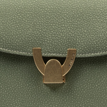 Damentasche Schultertasche 035g Olivgrün