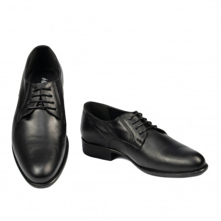 Elegante Herrenschuhe 837 Schwarz